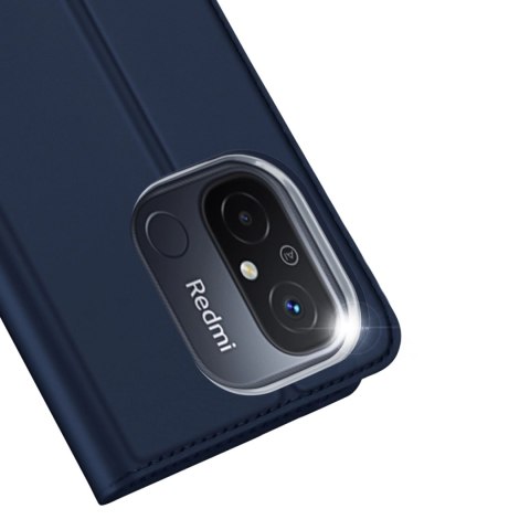 Dux Ducis Skin Pro etui do Xiaomi Redmi 11A / Poco C55 / Redmi 12C pokrowiec z klapką portfel na kartę podstawka niebieskie Dux Ducis Skin Pro etui do Xiaomi Redmi 11A / Poco C55 / Redmi 12C pokrowiec z klapką portfel na kartę podstawka niebieskie
