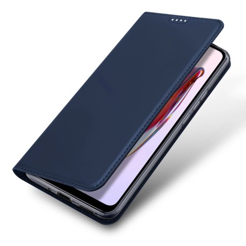 Dux Ducis Skin Pro etui do Xiaomi Redmi 11A / Poco C55 / Redmi 12C pokrowiec z klapką portfel na kartę podstawka niebieskie Dux Ducis Skin Pro etui do Xiaomi Redmi 11A / Poco C55 / Redmi 12C pokrowiec z klapką portfel na kartę podstawka niebieskie