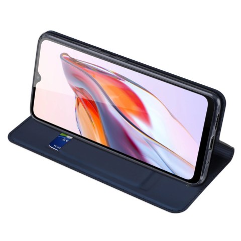 Dux Ducis Skin Pro etui do Xiaomi Redmi 11A / Poco C55 / Redmi 12C pokrowiec z klapką portfel na kartę podstawka niebieskie Dux Ducis Skin Pro etui do Xiaomi Redmi 11A / Poco C55 / Redmi 12C pokrowiec z klapką portfel na kartę podstawka niebieskie
