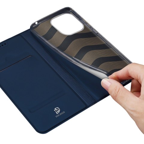 Dux Ducis Skin Pro etui do Xiaomi Redmi 11A / Poco C55 / Redmi 12C pokrowiec z klapką portfel na kartę podstawka niebieskie Dux Ducis Skin Pro etui do Xiaomi Redmi 11A / Poco C55 / Redmi 12C pokrowiec z klapką portfel na kartę podstawka niebieskie