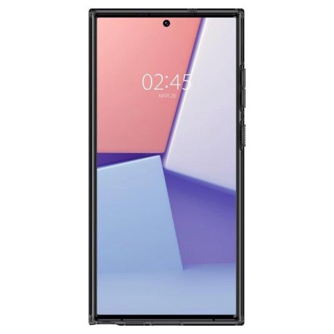 Etui Spigen Ultra Hybrid na Samsung Galaxy S23 Ultra - ciemnoszare (wzór Zero One) Etui Spigen Ultra Hybrid na Samsung Galaxy S23 Ultra - ciemnoszare (wzór Zero One)
