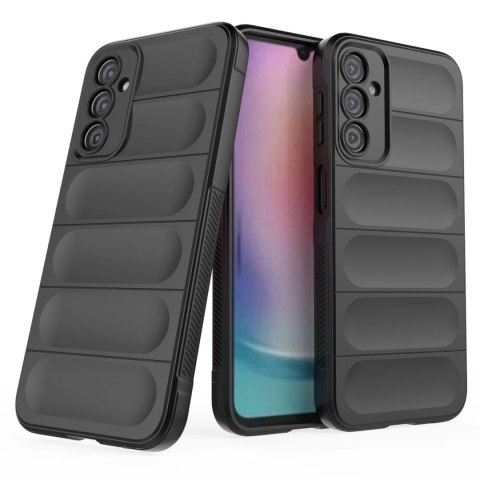 Magic Shield Case etui do Samsung Galaxy A24 4G elastyczny pancerny pokrowiec czarne Magic Shield Case etui do Samsung Galaxy A24 4G elastyczny pancerny pokrowiec czarne