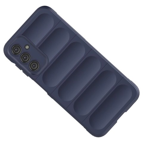 Magic Shield Case etui do Samsung Galaxy A24 4G elastyczny pancerny pokrowiec niebieskie Magic Shield Case etui do Samsung Galaxy A24 4G elastyczny pancerny pokrowiec niebieskie