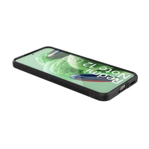 Magic Shield Case etui do Xiaomi Redmi Note 12 5G / Poco X5 5G elastyczny pancerny pokrowiec burgundowe Magic Shield Case etui do Xiaomi Redmi Note 12 5G / Poco X5 5G elastyczny pancerny pokrowiec burgundowe