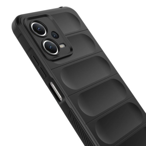 Magic Shield Case etui do Xiaomi Redmi Note 12 5G / Poco X5 5G elastyczny pancerny pokrowiec burgundowe Magic Shield Case etui do Xiaomi Redmi Note 12 5G / Poco X5 5G elastyczny pancerny pokrowiec burgundowe