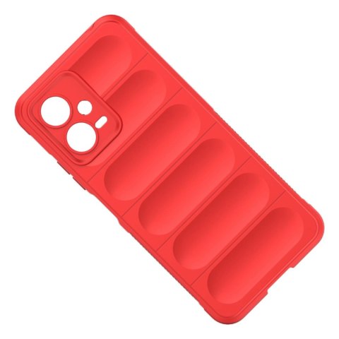 Magic Shield Case etui do Xiaomi Redmi Note 12 5G / Poco X5 5G elastyczny pancerny pokrowiec burgundowe Magic Shield Case etui do Xiaomi Redmi Note 12 5G / Poco X5 5G elastyczny pancerny pokrowiec burgundowe