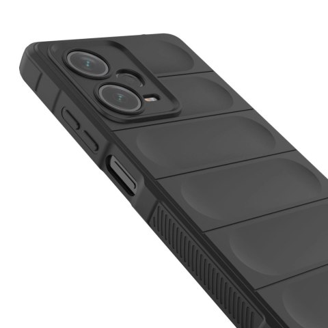 Magic Shield Case etui do Xiaomi Redmi Note 12 Pro+ elastyczny pancerny pokrowiec burgundowe Magic Shield Case etui do Xiaomi Redmi Note 12 Pro+ elastyczny pancerny pokrowiec burgundowe