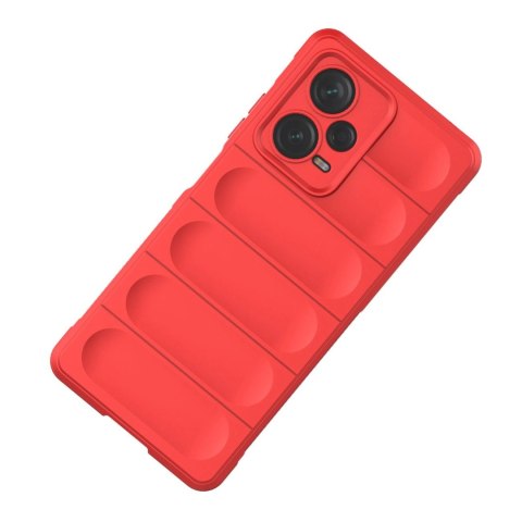 Magic Shield Case etui do Xiaomi Redmi Note 12 Pro+ elastyczny pancerny pokrowiec burgundowe Magic Shield Case etui do Xiaomi Redmi Note 12 Pro+ elastyczny pancerny pokrowiec burgundowe