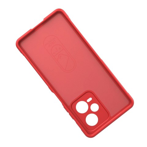 Magic Shield Case etui do Xiaomi Redmi Note 12 Pro+ elastyczny pancerny pokrowiec burgundowe Magic Shield Case etui do Xiaomi Redmi Note 12 Pro+ elastyczny pancerny pokrowiec burgundowe