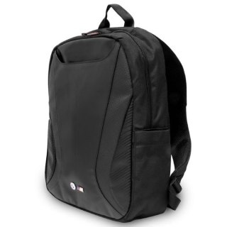 Plecak BMW Carbon&Leather Tricolor na laptop 16'' - czarny