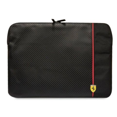 Pokrowiec Ferrari Carbon&Smooth na laptopa 14" - czarny Pokrowiec Ferrari Carbon&Smooth na laptopa 14" - czarny