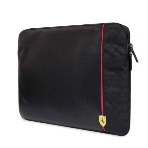 Pokrowiec Ferrari Carbon&Smooth na laptopa 14" - czarny Pokrowiec Ferrari Carbon&Smooth na laptopa 14" - czarny