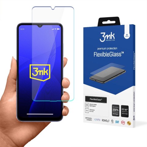 Szkło hybrydowe 3mk FlexibleGlass™ na Xiaomi Redmi 12C