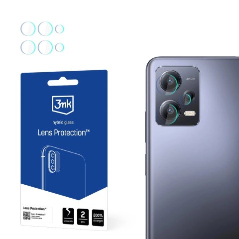 Szkło na aparat 3mk Lens Protection™ hybrydowe na Redmi Note 12 Pro