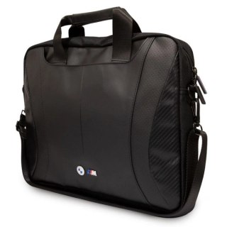 Torba BMW Carbon&Perforated na laptopa 16" - czarna