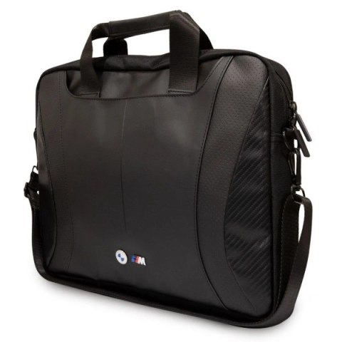 Torba BMW Carbon&Perforated na laptopa 16" - czarna