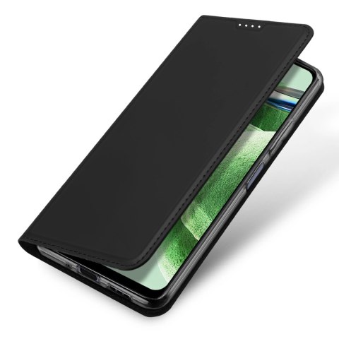 Dux Ducis Skin Pro etui do Xiaomi Redmi Note 12 5G / Poco X5 5G pokrowiec z klapką portfel na kartę podstawka czarne Dux Ducis Skin Pro etui do Xiaomi Redmi Note 12 5G / Poco X5 5G pokrowiec z klapką portfel na kartę podstawka czarne