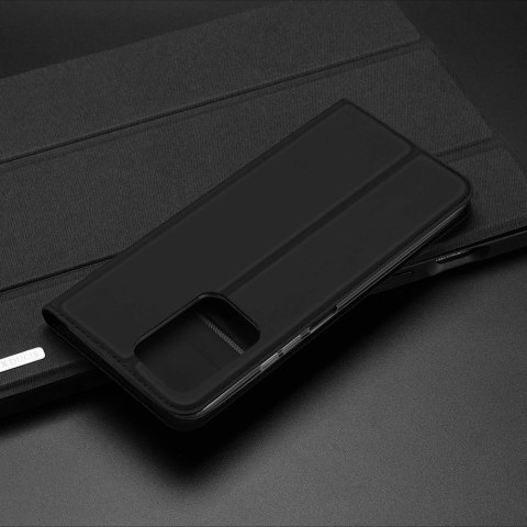 Dux Ducis Skin Pro etui do Xiaomi Redmi Note 12 5G / Poco X5 5G pokrowiec z klapką portfel na kartę podstawka czarne Dux Ducis Skin Pro etui do Xiaomi Redmi Note 12 5G / Poco X5 5G pokrowiec z klapką portfel na kartę podstawka czarne