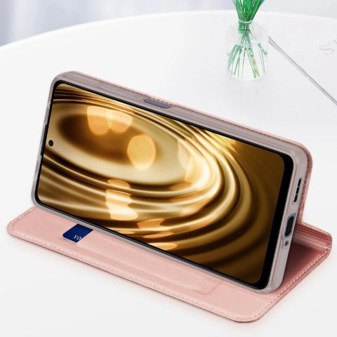 Dux Ducis Skin Pro etui do Xiaomi Redmi Note 12 5G / Poco X5 5G pokrowiec z klapką portfel na kartę podstawka czarne Dux Ducis Skin Pro etui do Xiaomi Redmi Note 12 5G / Poco X5 5G pokrowiec z klapką portfel na kartę podstawka czarne