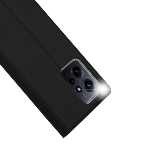 Dux Ducis Skin Pro etui do Xiaomi Redmi Note 12 pokrowiec z klapką portfel na kartę podstawka czarne Dux Ducis Skin Pro etui do Xiaomi Redmi Note 12 pokrowiec z klapką portfel na kartę podstawka czarne