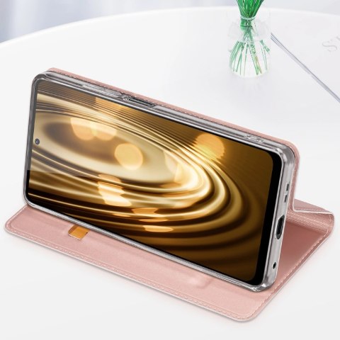 Dux Ducis Skin Pro etui do Xiaomi Redmi Note 12 pokrowiec z klapką portfel na kartę podstawka czarne Dux Ducis Skin Pro etui do Xiaomi Redmi Note 12 pokrowiec z klapką portfel na kartę podstawka czarne