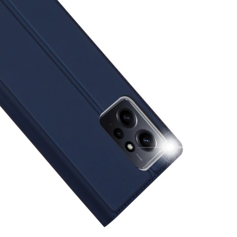Dux Ducis Skin Pro etui do Xiaomi Redmi Note 12 pokrowiec z klapką portfel na kartę podstawka niebieskie Dux Ducis Skin Pro etui do Xiaomi Redmi Note 12 pokrowiec z klapką portfel na kartę podstawka niebieskie