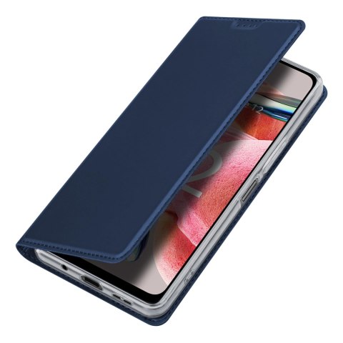 Dux Ducis Skin Pro etui do Xiaomi Redmi Note 12 pokrowiec z klapką portfel na kartę podstawka niebieskie Dux Ducis Skin Pro etui do Xiaomi Redmi Note 12 pokrowiec z klapką portfel na kartę podstawka niebieskie