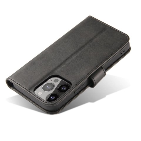 Magnet Case etui do Oppo Reno 8 T 5G / Oppo A1 Pro pokrowiec z klapką portfel podstawka czarne