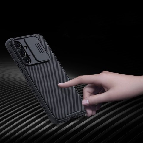 Nillkin CamShield Pro Case etui do Samsung Galaxy A54 5G pokrowiec z osłoną na aparat niebieskie Nillkin CamShield Pro Case etui do Samsung Galaxy A54 5G pokrowiec z osłoną na aparat niebieskie