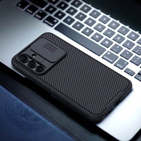 Nillkin CamShield Pro Case etui do Samsung Galaxy A54 5G pokrowiec z osłoną na aparat niebieskie Nillkin CamShield Pro Case etui do Samsung Galaxy A54 5G pokrowiec z osłoną na aparat niebieskie