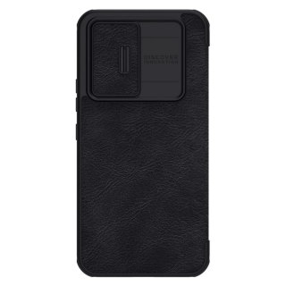 Nillkin Qin Leather Pro Case etui do Samsung Galaxy A54 5G pokrowiec z klapką osłona na aparat czarne