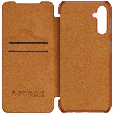 Nillkin Qin Leather etui skórzany pokrowiec z klapką portfel brązowe Nillkin Qin Leather etui skórzany pokrowiec z klapką portfel brązowe