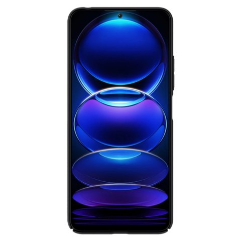 Nillkin Super Frosted Shield etui do Xiaomi Redmi Note 12 5G / Poco X5 5G pokrowiec na telefon czarne Nillkin Super Frosted Shield etui do Xiaomi Redmi Note 12 5G / Poco X5 5G pokrowiec na telefon czarne