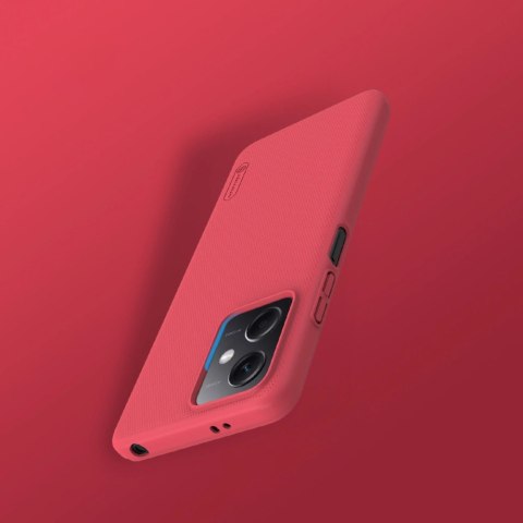 Nillkin Super Frosted Shield etui do Xiaomi Redmi Note 12 5G / Poco X5 5G pokrowiec na telefon czarne Nillkin Super Frosted Shield etui do Xiaomi Redmi Note 12 5G / Poco X5 5G pokrowiec na telefon czarne