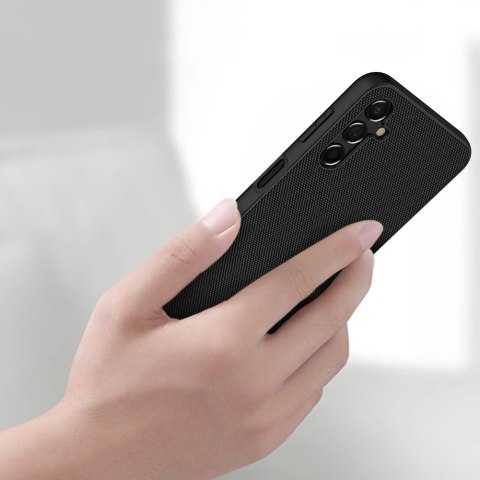 Nillkin Textured Case etui do Samsung Galaxy A14 5G / Galaxy A14 wzmocniony nylonowy pokrowiec czarne Nillkin Textured Case etui do Samsung Galaxy A14 5G / Galaxy A14 wzmocniony nylonowy pokrowiec czarne