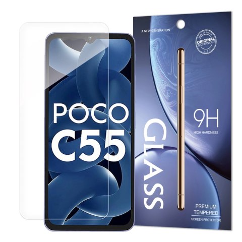 Standard Tempered Glass Koperta szkło hartowane do Xiaomi Redmi 11A / Poco C55 / Redmi 12C 9H Standard Tempered Glass Koperta szkło hartowane do Xiaomi Redmi 11A / Poco C55 / Redmi 12C 9H