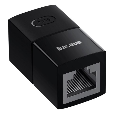 Złączka sieciowa łącznik kabli Ethernet RJ-45 Baseus AirJoy Series 10 szt. - czarna Złączka sieciowa łącznik kabli Ethernet RJ-45 Baseus AirJoy Series 10 szt. - czarna
