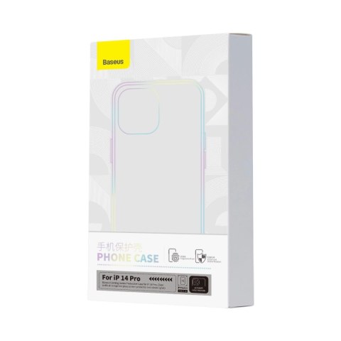 Baseus Corning Case etui do iPhone 14 Pro pancerny pokrowiec + szkło przezroczyste Baseus Corning Case etui do iPhone 14 Pro pancerny pokrowiec + szkło przezroczyste