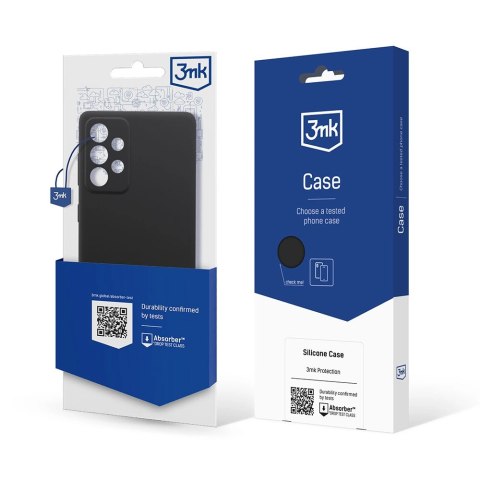 Etui 3mk Silicone Case na Samsung Galaxy A33 5G - czarne