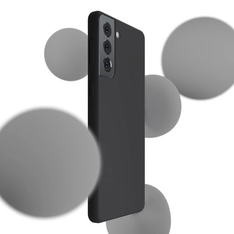 Etui 3mk Silicone Case na Samsung Galaxy S21+ 5G - czarne