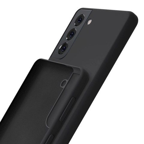 Etui 3mk Silicone Case na Samsung Galaxy S21+ 5G - czarne