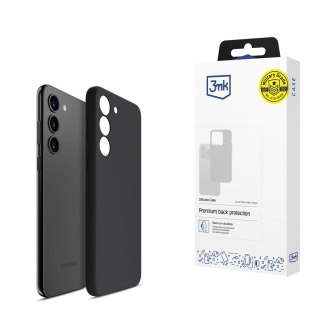 Etui 3mk Silicone Case na Samsung Galaxy S23 5G - czarne