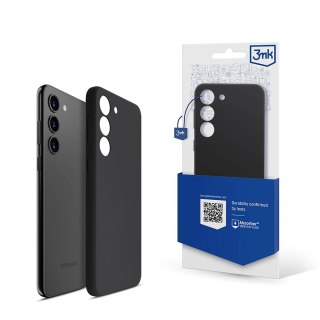 Etui 3mk Silicone Case na Samsung Galaxy S23+ - czarne