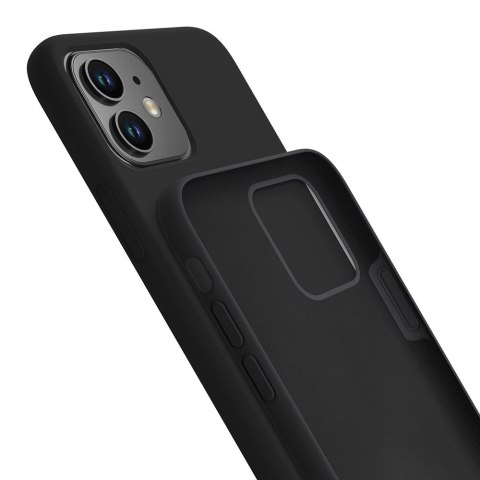 Etui 3mk Silicone Case na iPhone 11 - czarne