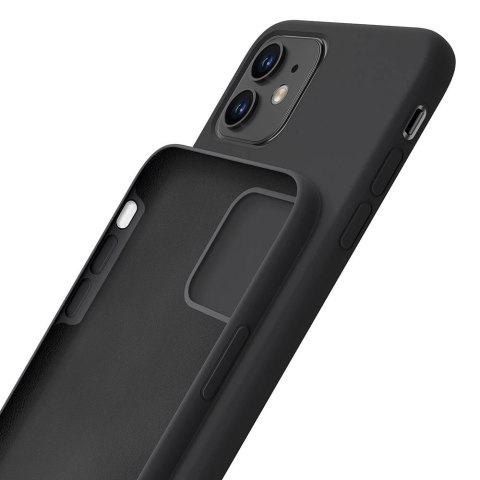 Etui 3mk Silicone Case na iPhone 11 - czarne