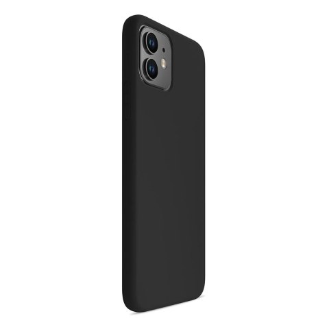 Etui 3mk Silicone Case na iPhone 11 - czarne