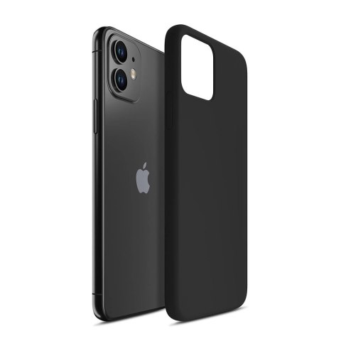 Etui 3mk Silicone Case na iPhone 11 - czarne