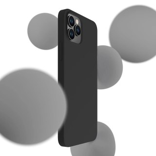 Etui 3mk Silicone Case na iPhone 12 Pro Max - czarne