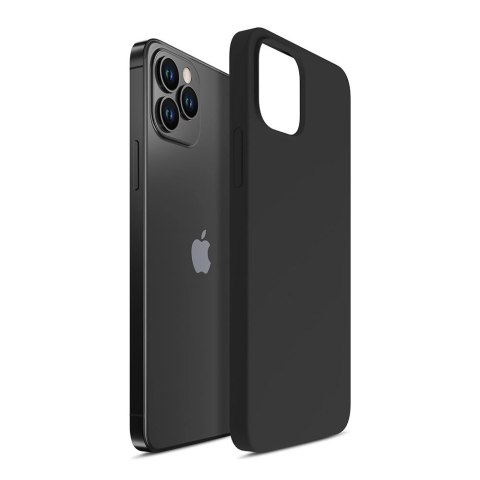 Etui 3mk Silicone Case na iPhone 12 Pro Max - czarne