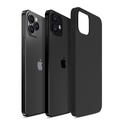 Etui 3mk Silicone Case na iPhone 12 / iPhone 12 Pro - czarne